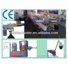 Nanjing Haisi pp/pe filling compounding plastic pelletizing extruder